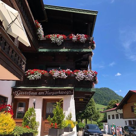 Gaestehaus Am Kurparkweg Hotel ไรท์อิมวิงเคอ ภายนอก รูปภาพ